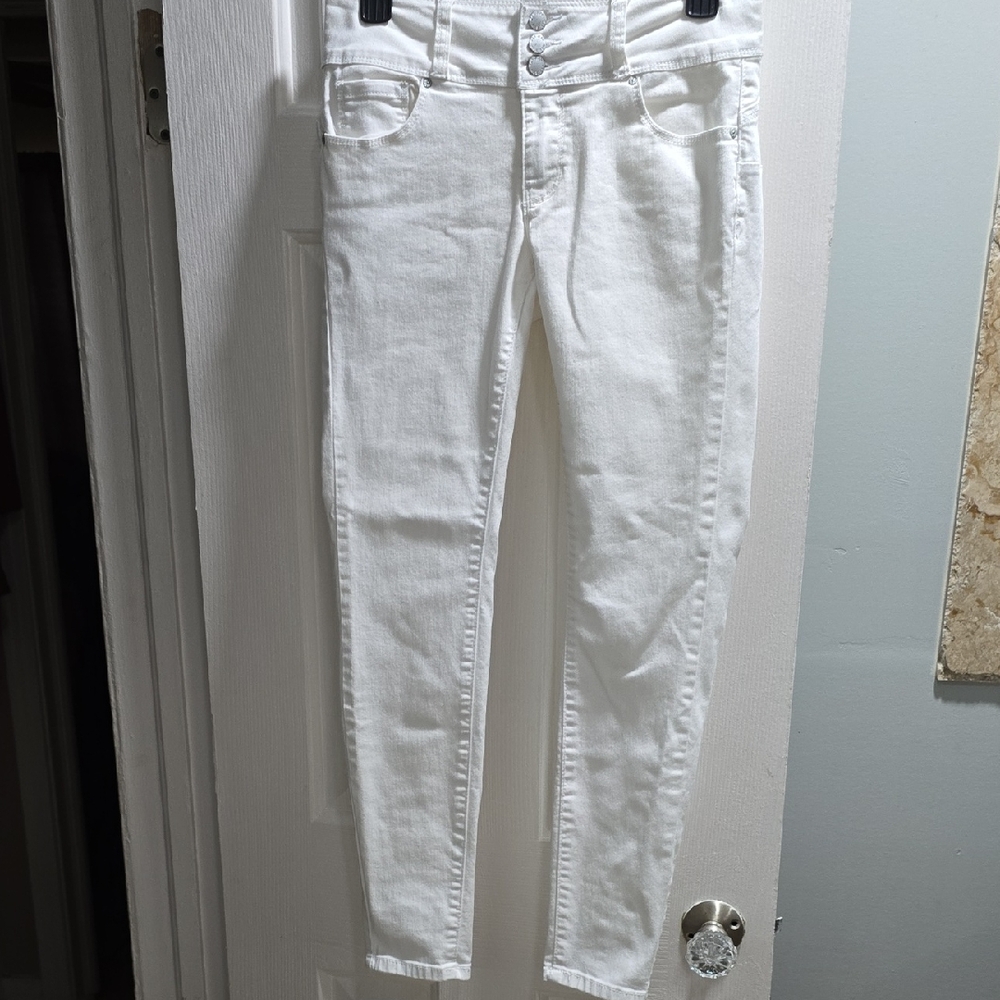 Wax Jeans White Skinny Woman's size 5